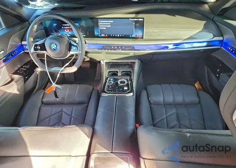 2024 BMW I7 Edrive50 z USA, uszkodzony, nr VIN WBY43EJ05RCR48781